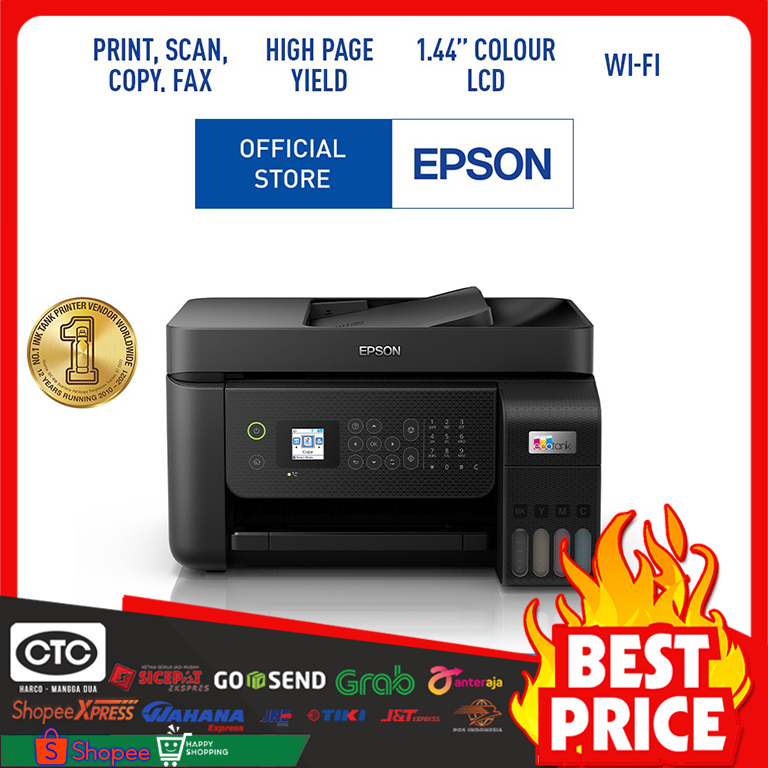 Jual Printer Epson Ecotank L5290 A4 Wi Fi All In One Ink Tank With Adf Shopee Indonesia 9235