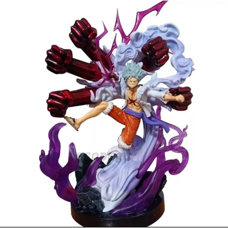 Jual action figure one piece monkey d luffy gear 5 sun god nika ...