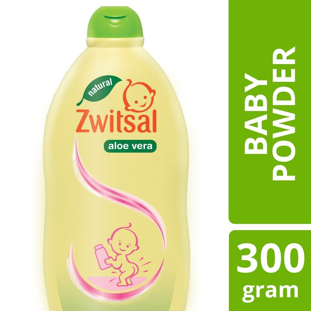 Jual Zwitsal Baby Powder Aloe Vera 300 Gr | Shopee Indonesia