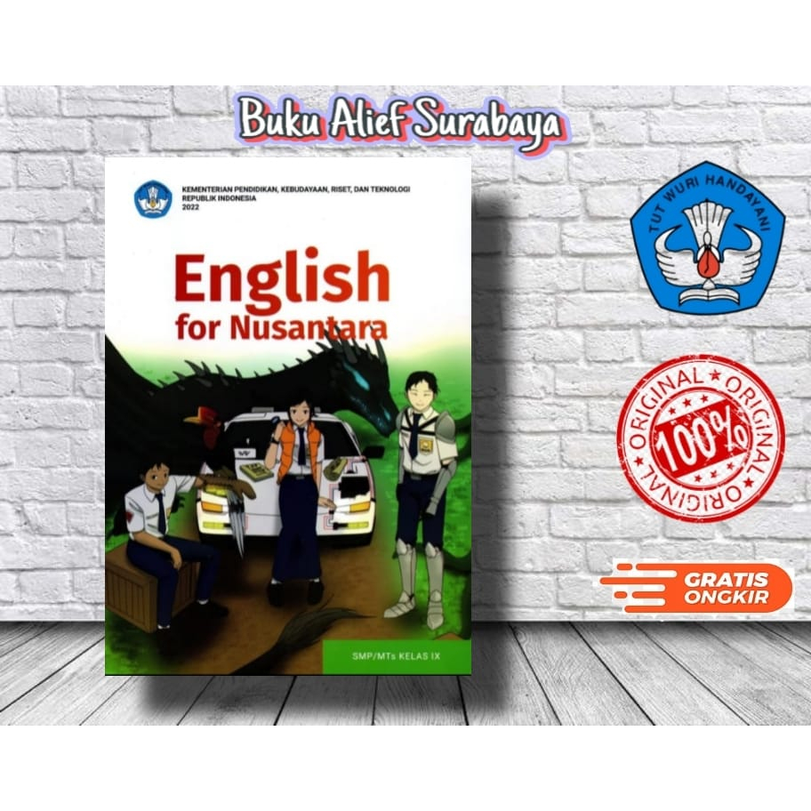 Jual Buku Paket Siswa Bahasa Inggris English For Nusantara SMP/MTs ...