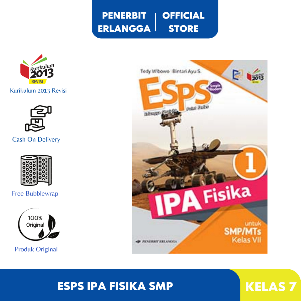 Jual ESPS IPA FISIKA SMP KELAS 7 KURIKULUM 2013 REVISI | Shopee Indonesia