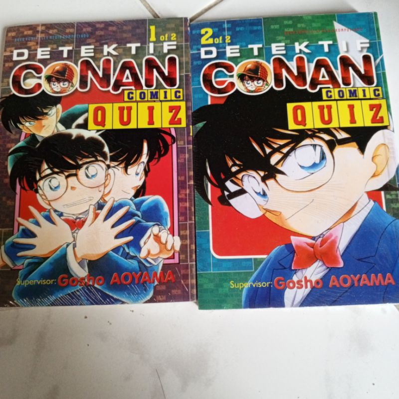 Jual Komik Detektif Conan Comic Quiz 1,2 | Shopee Indonesia