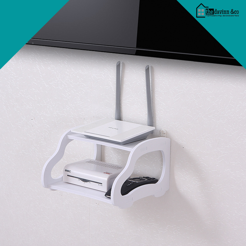 Jual Rak Tempat WIFI Tempel Dinding Rak Router Wifi Gantung Dinding Rak ...