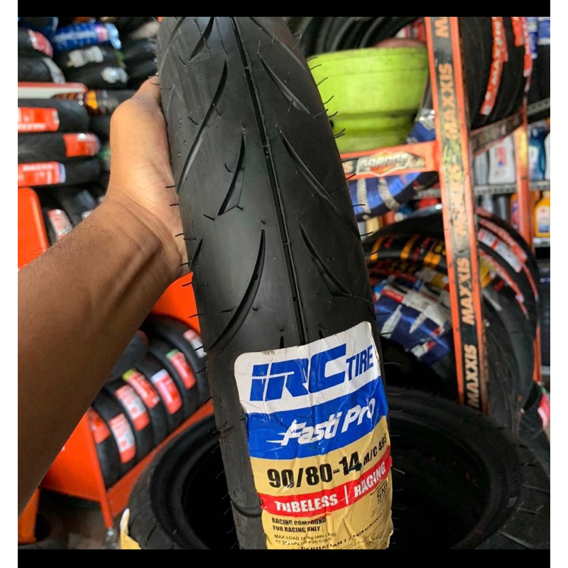 Jual Ban irc fasti pro (80/80 90/80-14 100/80) ring 14 soft compound ...