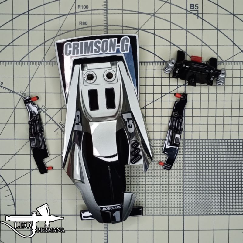 Jual REP BODY CRIMSON GLORY REPAINT MONOCHROME + CUSTOM SFM CHASSIS ...