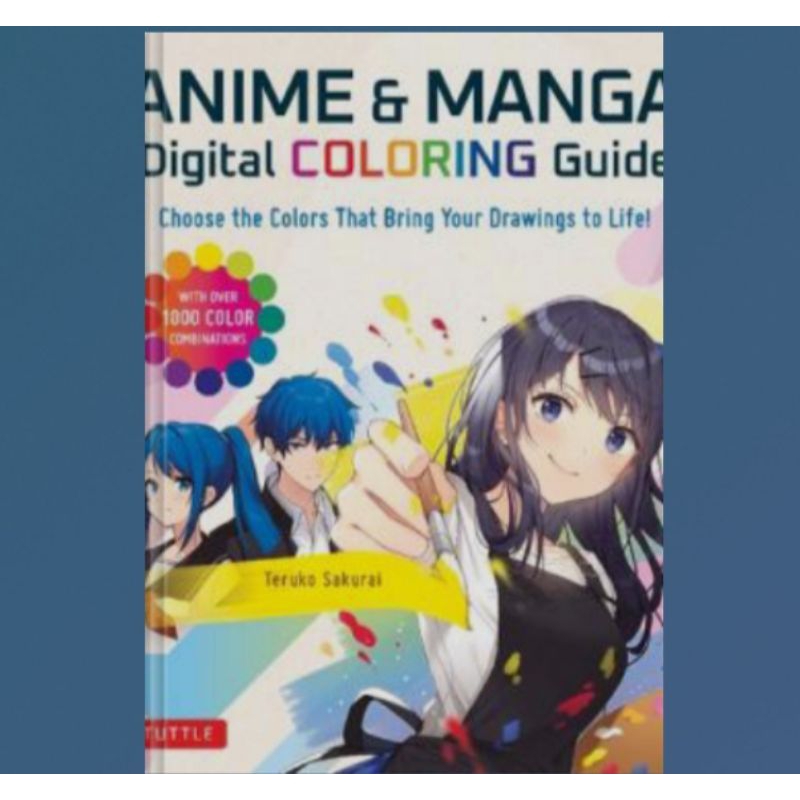 Jual Buku Anime & Manga Digital Coloring Guide: Choose the Colors That