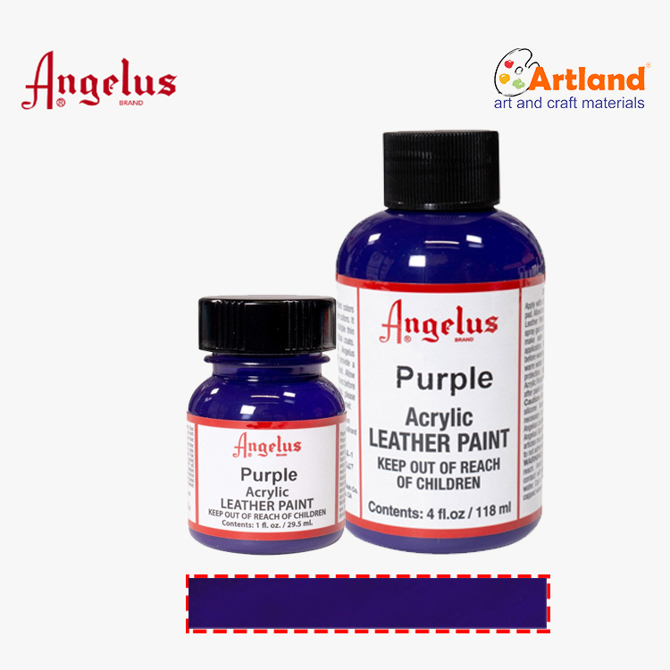 Jual Angelus Purple Paint // Angelus Acrylic Leather Paint 047