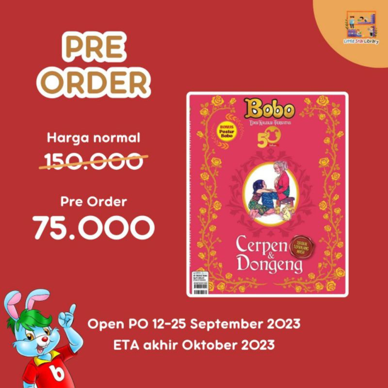 Jual Koleksi Cerpen Dan Dongeng Bobo Edisi 50 Tahun Majalah Bobo ...