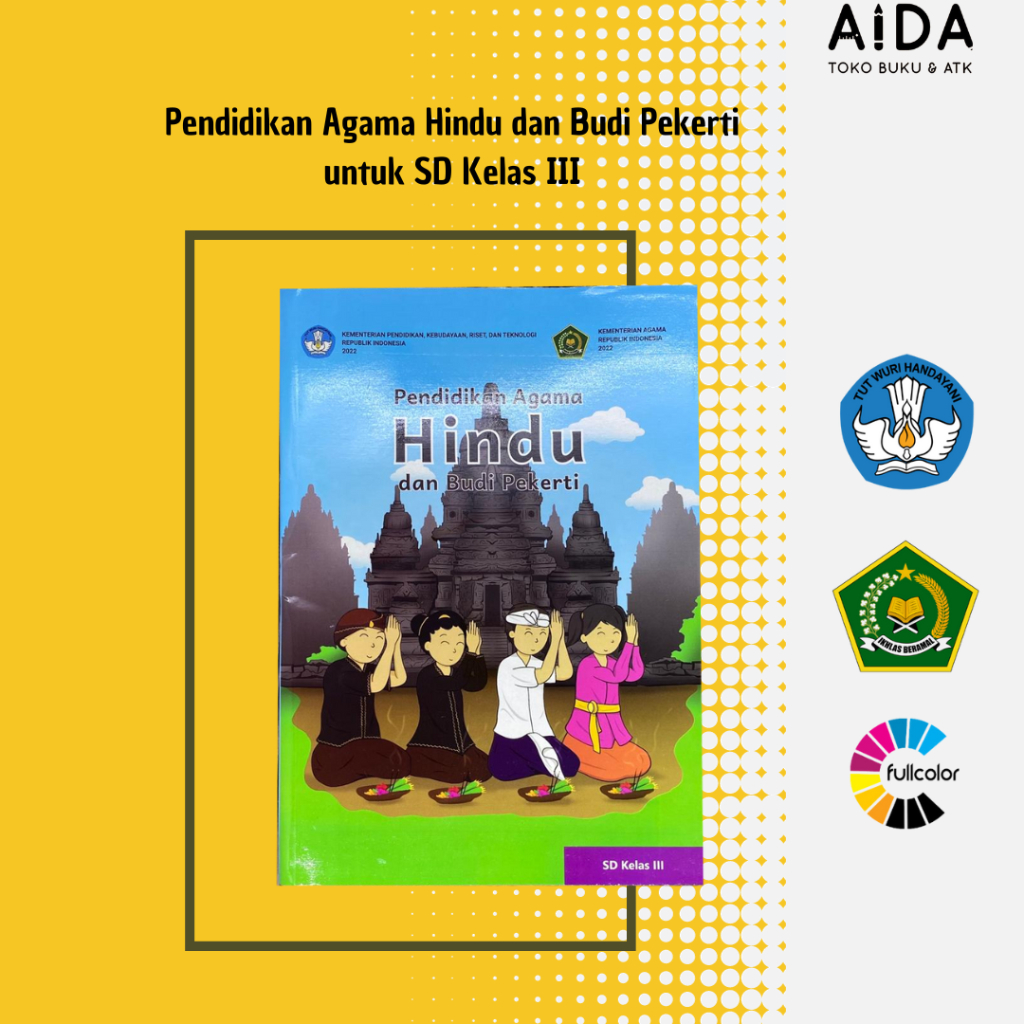 Jual Buku pendidikan Kurikulum Merdeka SD Agama Hindu Kelas 3 ...