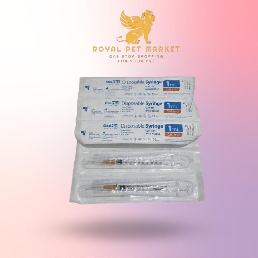 Jual RPM Spoit 1 ml / Onemed / Disposable Syringe / Alat Suntik ...