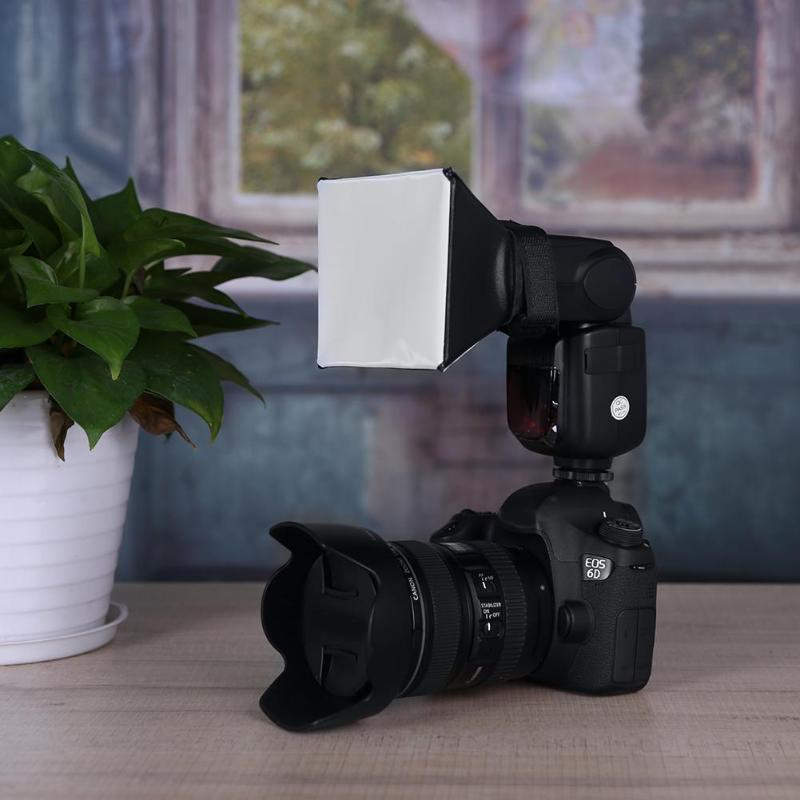 Jual Soft Box Flash Diffuser Universal 13cm X 10cm Speedlight | Shopee ...