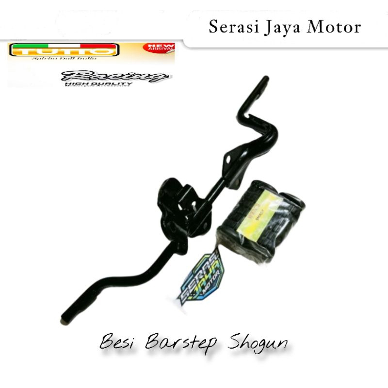 Jual BESI STEP BARSTEP DEPAN SHOGUN OLD LAMA / SHOGUN 110 | Shopee ...