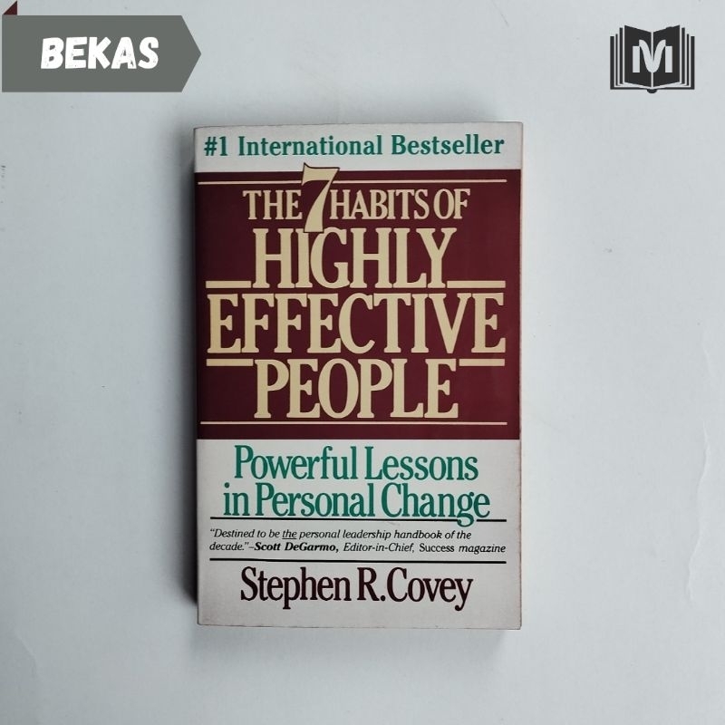 Jual [PRELOVED] The 7 Habits Of Highly Effective People - Stephen R ...