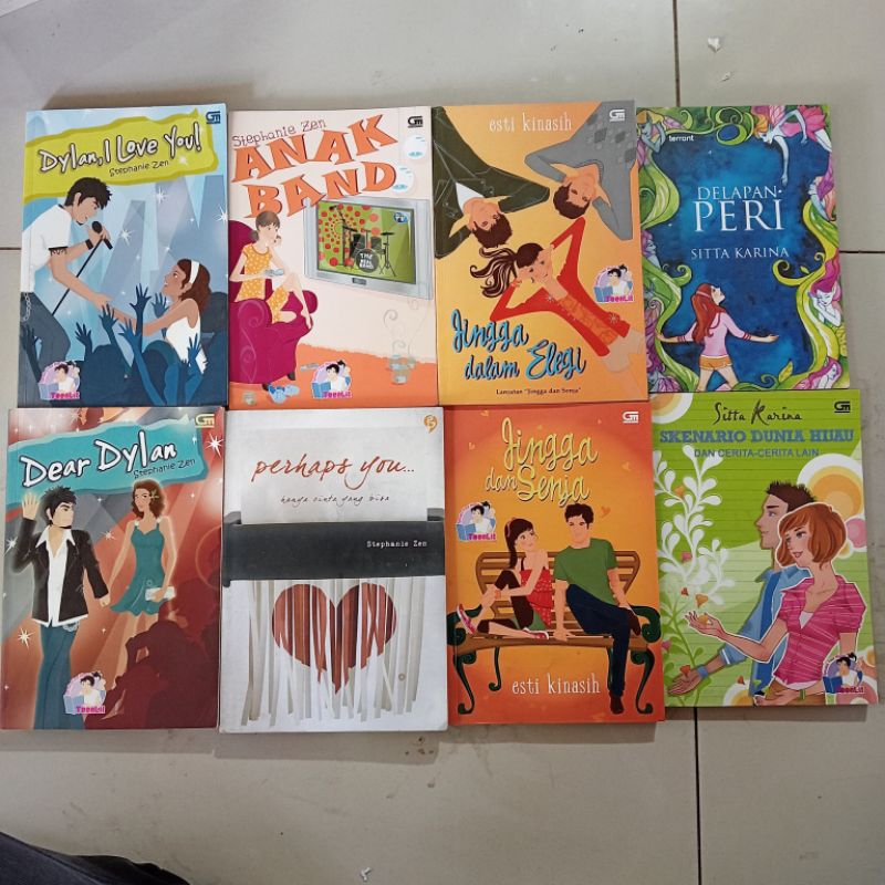 Jual Novel Teelit Stephanie Zen / Esti Kinasih / Sitta Karina Shopee