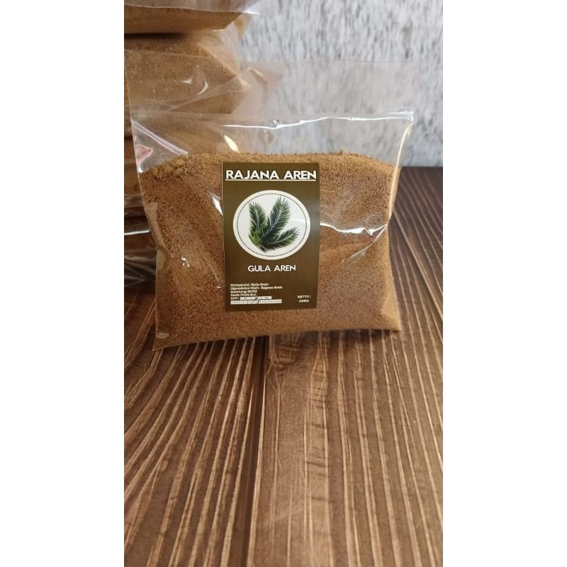 Jual Rajana Aren Gula Semut Aren Murni Gula Aren Bubuk Murni 250 Gram ...