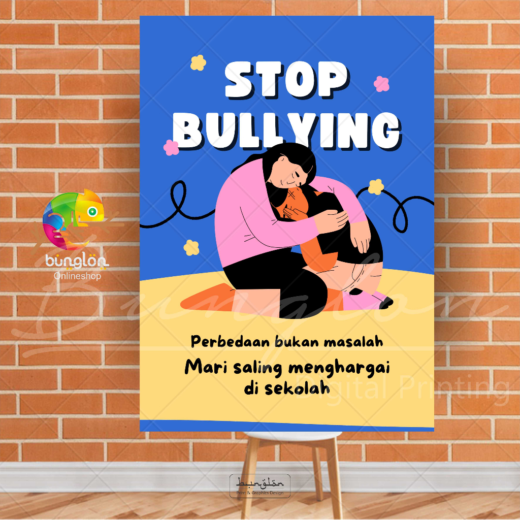 Jual Poster Edukasi Stop Bullying | Shopee Indonesia