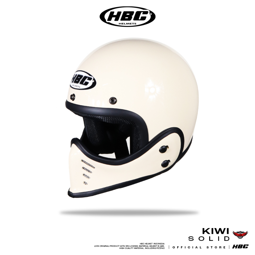 Jual HBC Helm Kiwi Moto Solid Shopee Indonesia