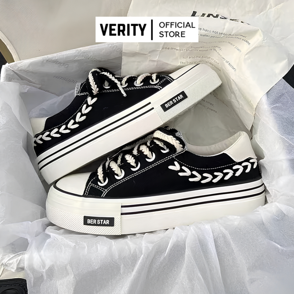 Jual VERITY Sepatu Korean Style Ber Star | Shopee Indonesia
