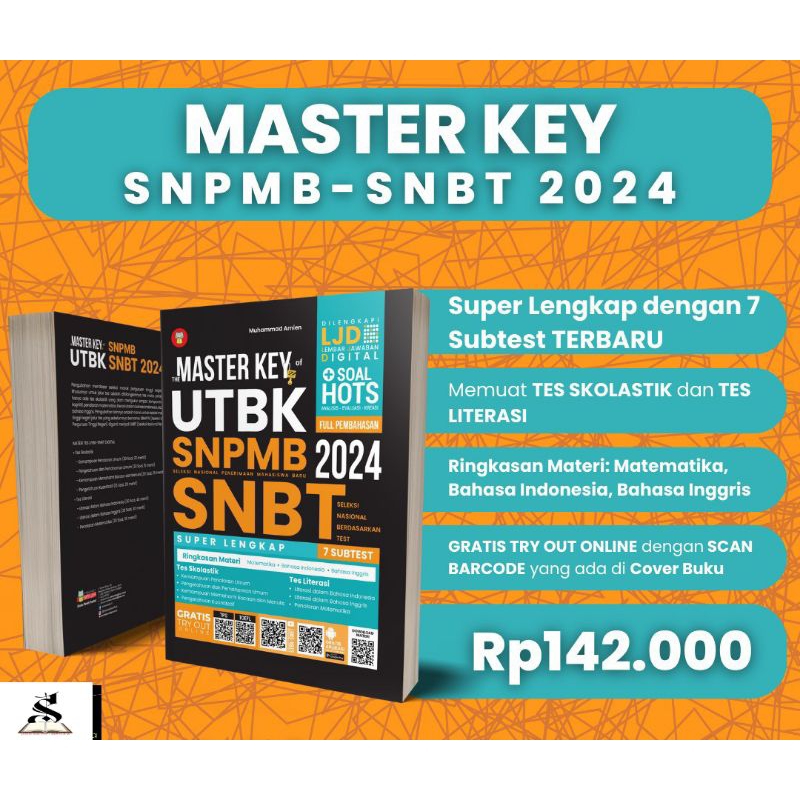 Jual BUKU THE MASTER KEY OF UTBK SNPMB SNBT 2024 | Shopee Indonesia