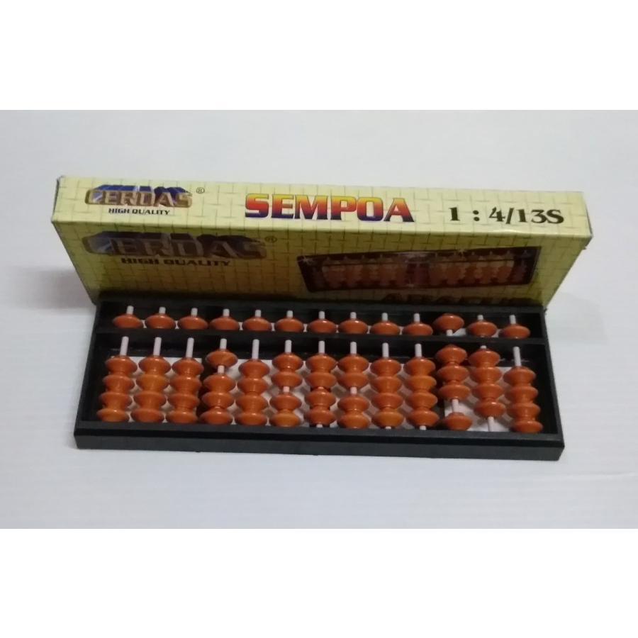 Jual Sempoa ABACUS Simpoa Sipoa Alat Bantu Hitung Anak Cerdas 13 Tiang ...