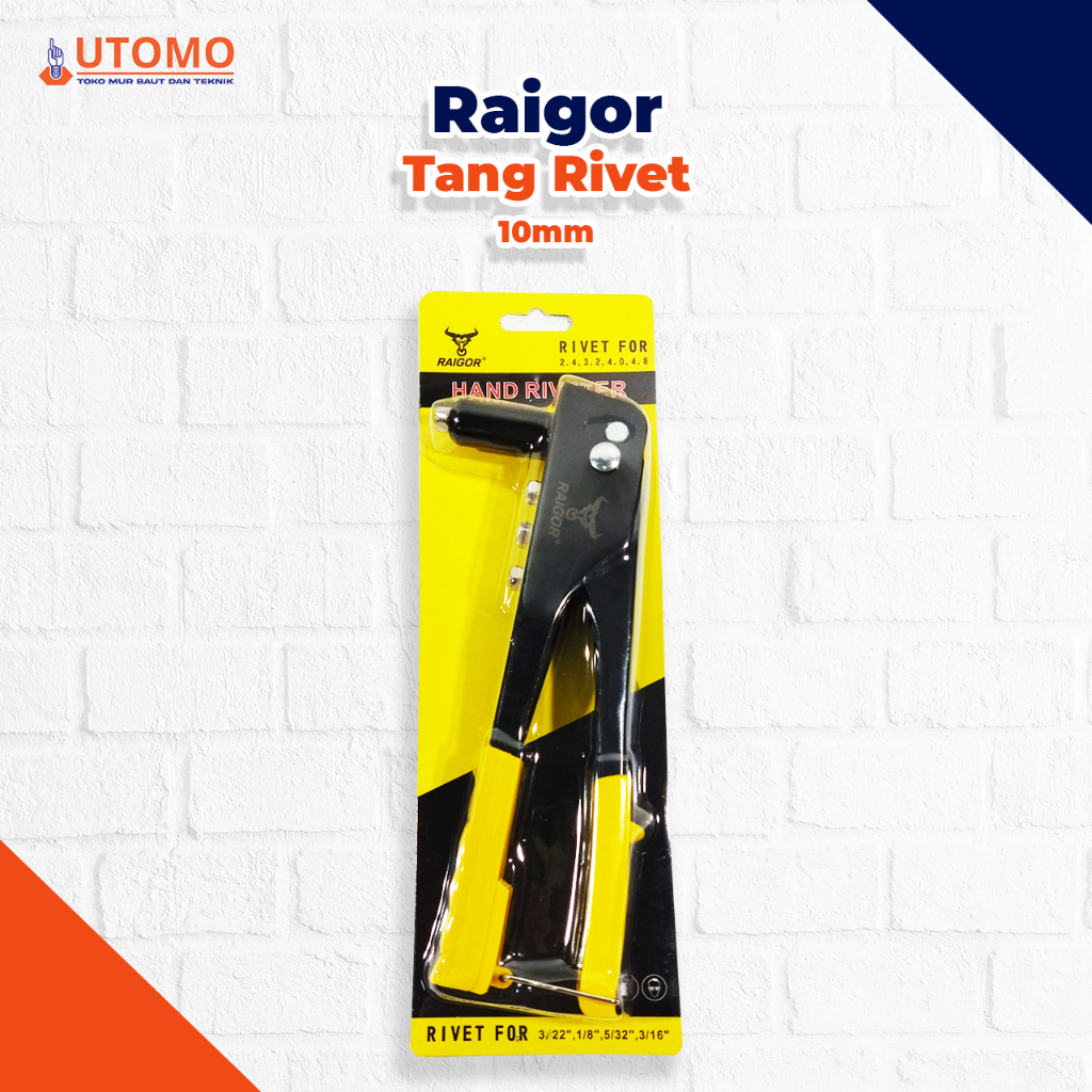 Jual Tang Rivet Ripet Rifet Paku Tembak / Hand Riveter Plat Besi RAIGOR ...