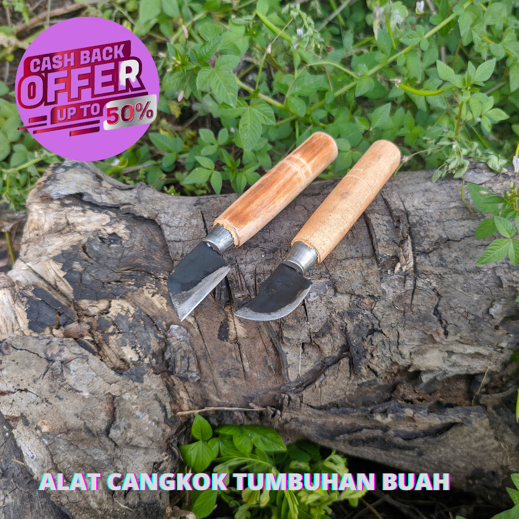 Jual Pisau Cangkok Pohon Anti Karat Bahan Gergaji Selendang Grafting