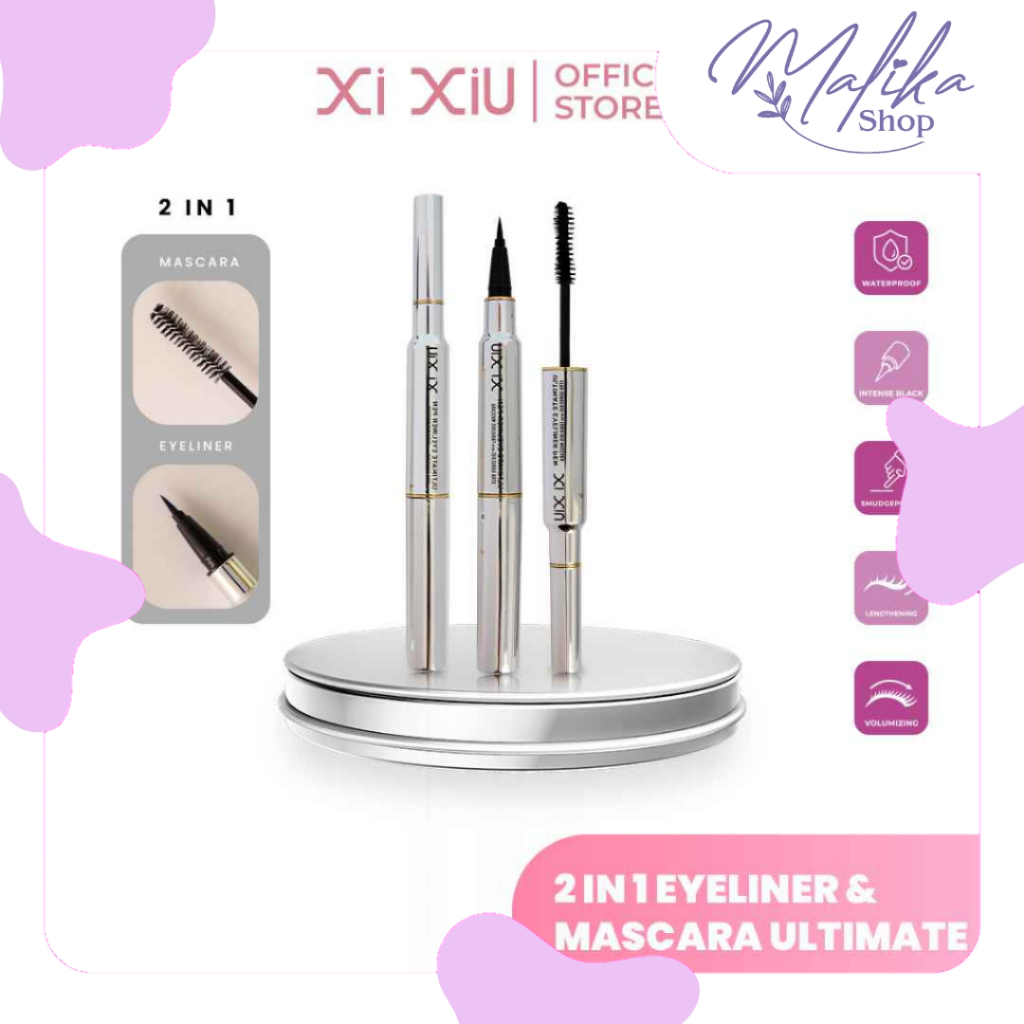Jual XI XIU ULTIMATE EYELINER PEN XTRA WITH FABULOUS MASCARA