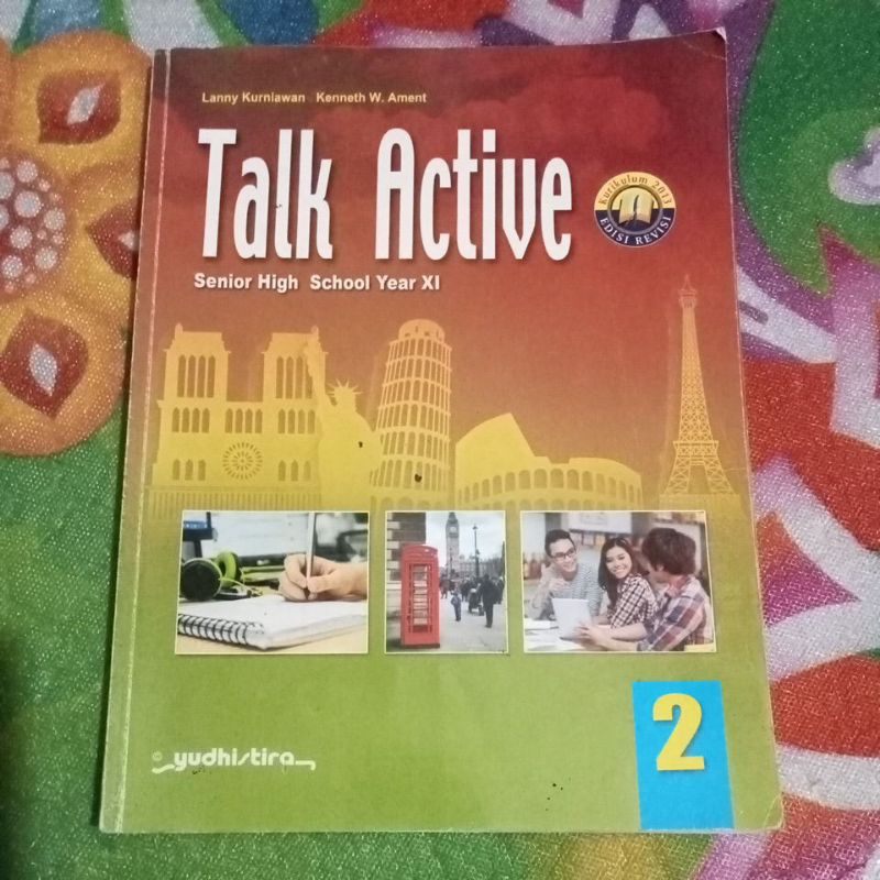 Jual BUKU ORI TALK ACTIVE KELAS 2 SMA PENERBIT YUDHISTIRA | Shopee ...