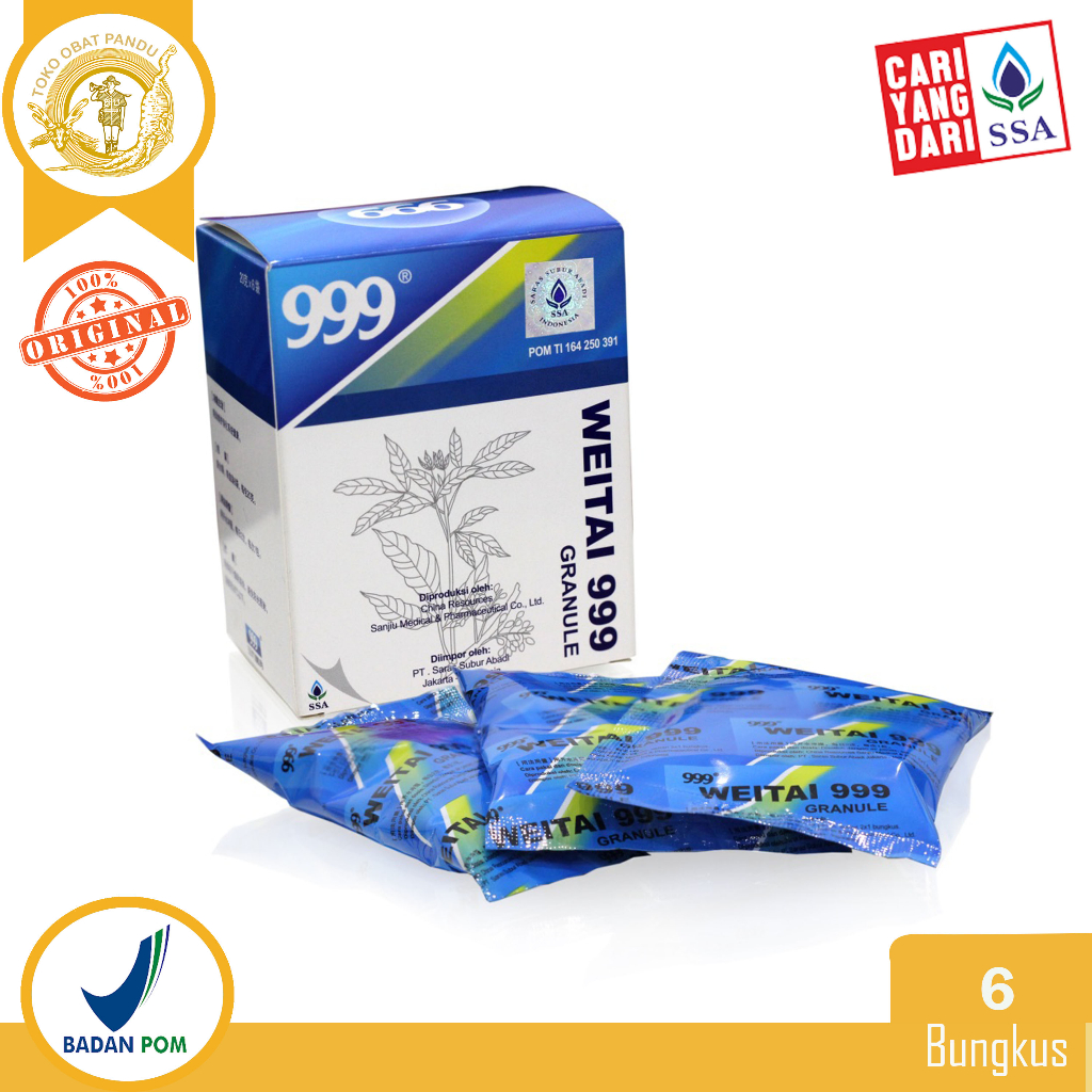 999 WEITAI GRANULE / OBAT LAMBUNG / MAAG