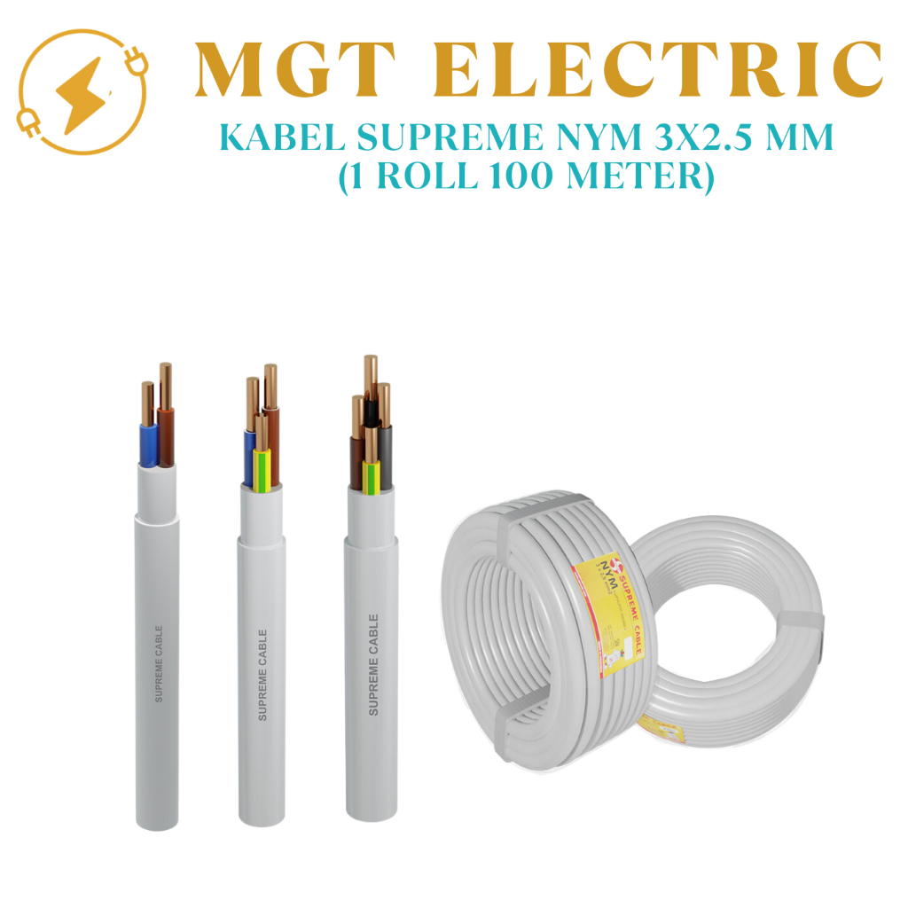 harga kabel nym 2x2 5 supreme 100 meter