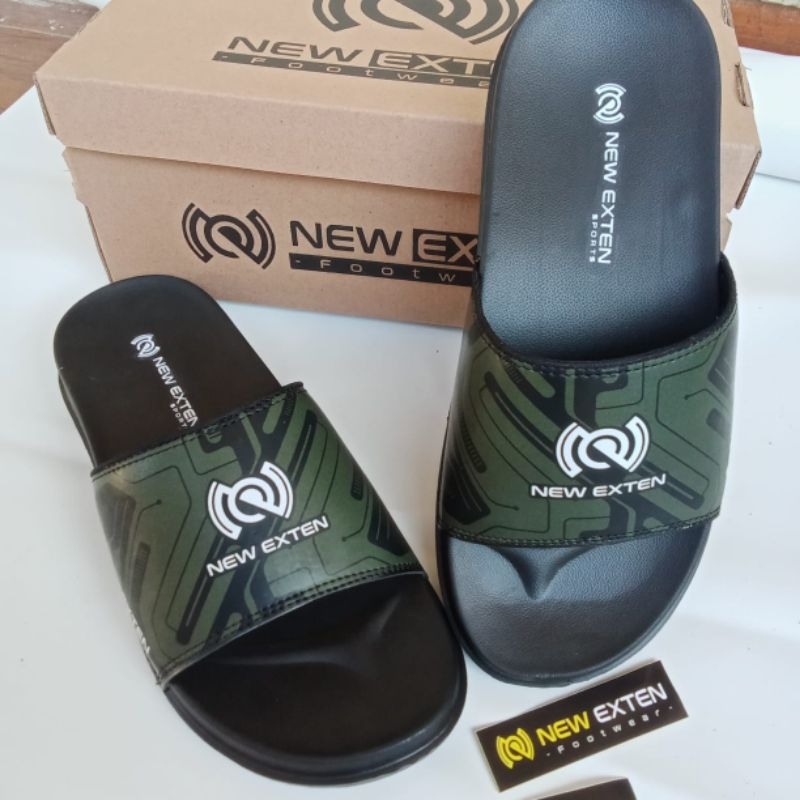Jual NEW EXTEN - SANDAL SLIDE PRIA // SANDAL SELOP | Shopee Indonesia