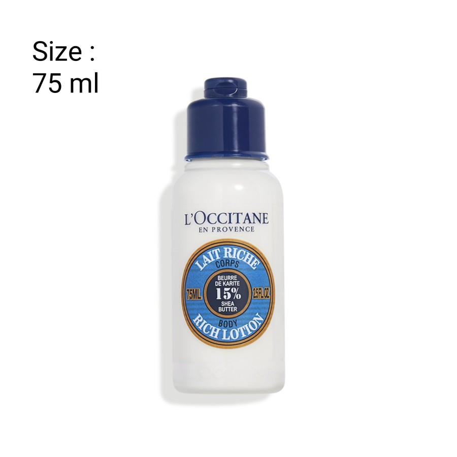 Jual Loccitane Loccitane Shea Butter Body Rich Lotion Shopee Indonesia