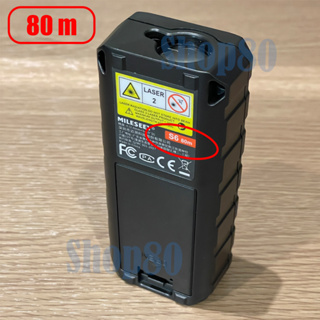 MILESEEY-Mètre ruban laser X6 40M 60M 80M 100M, télémètre