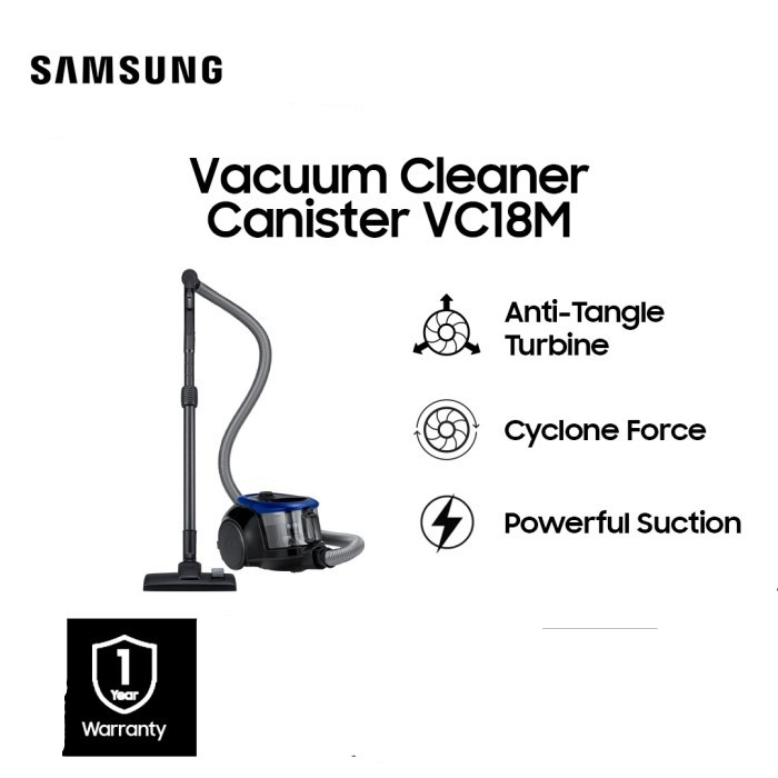 Jual Samsung Vacuum Cleaner VC18M2120SB 1.5Liter Khusus Batam Shopee