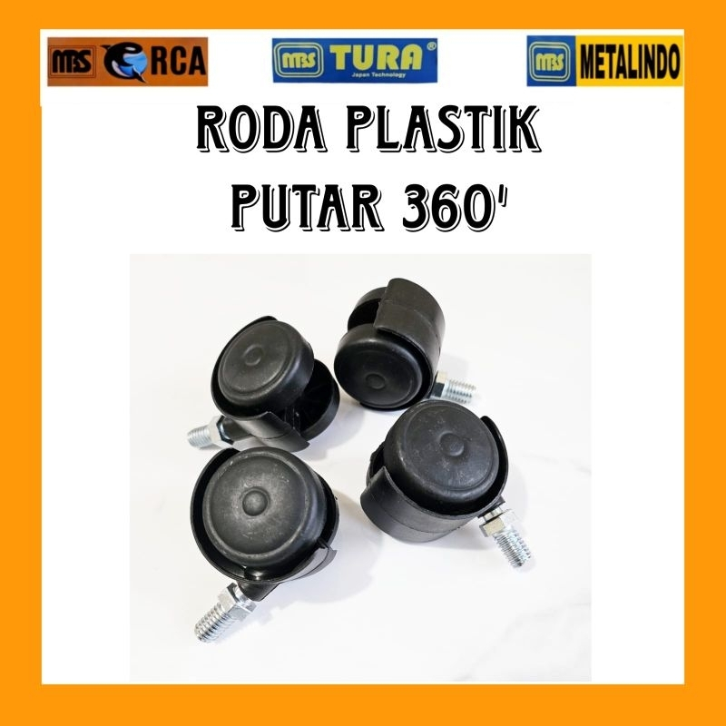 Jual Roda Plastik Gawang / Roda Plastik Serbaguna | Shopee Indonesia