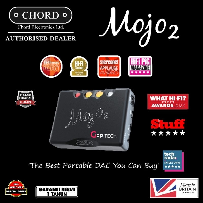 Jual Chord Mojo 2 / Mojo II HiFi Portable DAC Headphone Amplifier