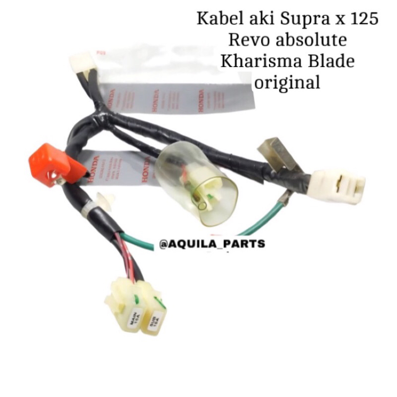Jual Kabel aki Supra x 125 Revo absolute Kharisma Blade original