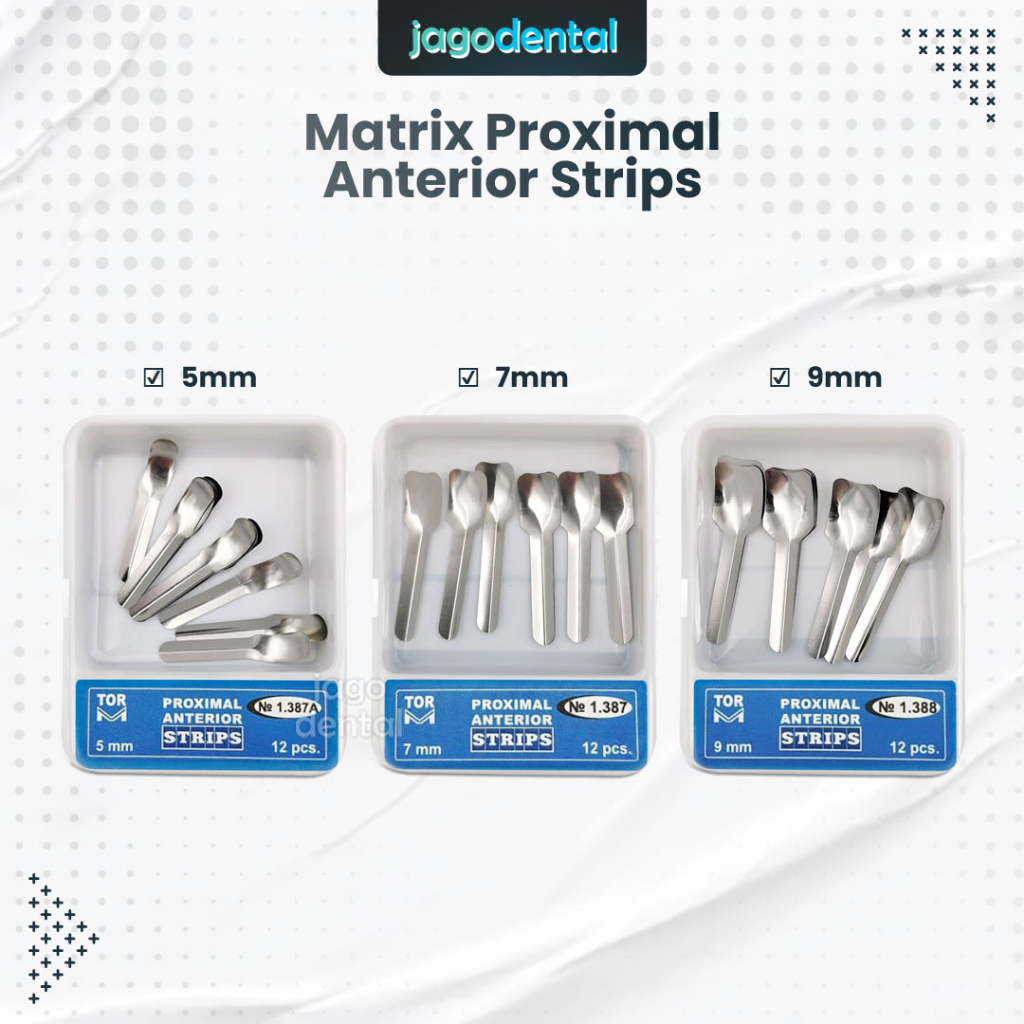 Jual Dental Twin Matrix Anterior Restorasi Sendok Gigi Depan Tor