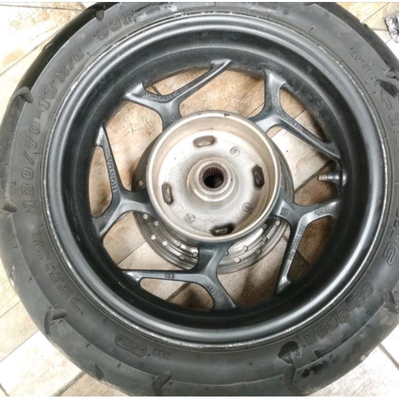 Jual velg velk roda belakang original ori all new honda pcx 160 k1z ...