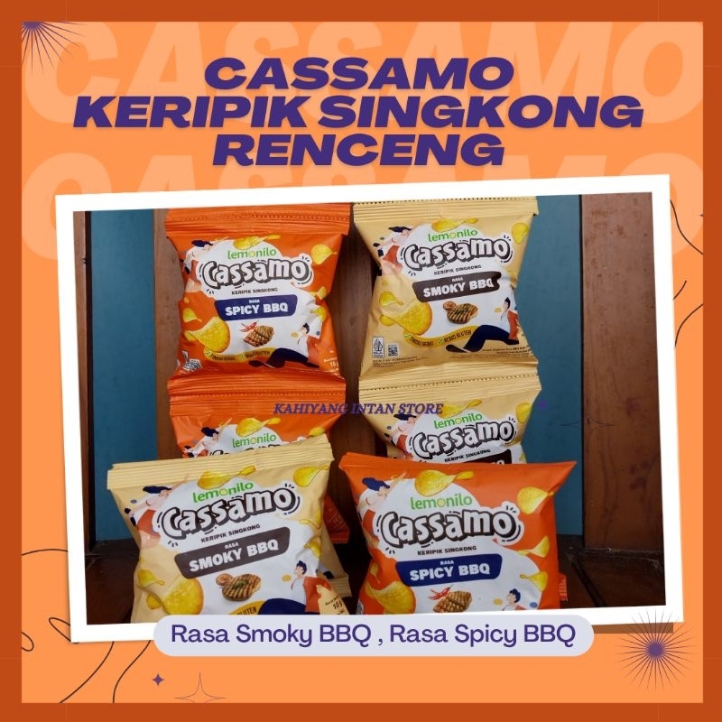 Jual Lemonilo Cassamo Keripik Singkong Renceng 10 Gram 1 Renceng Isi