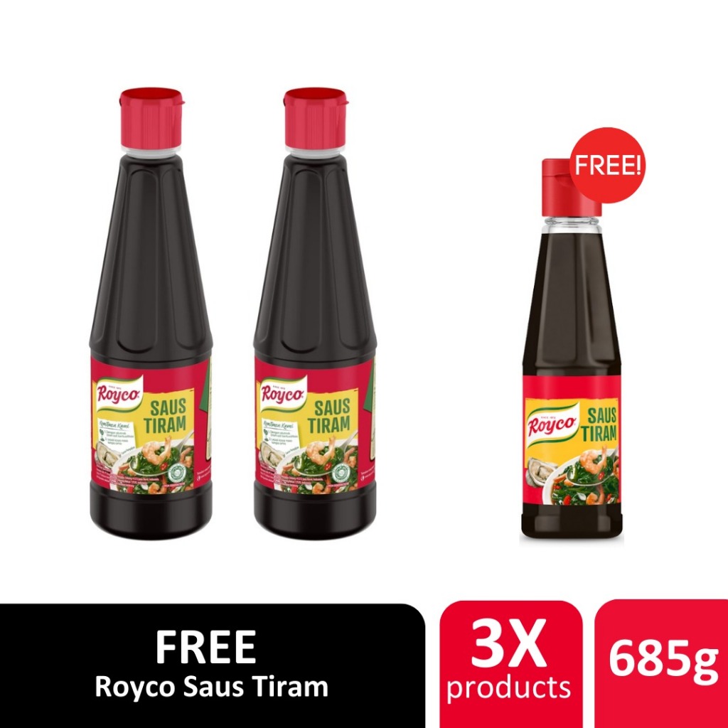 Jual Buy 2 Royco Saus Tiram 275ml Free 1 Royco Saus Tiram 135ml ...