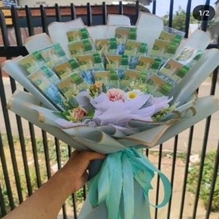 Jual DIY Buket Uang DIY Money Bouquet Kit Thevividiary