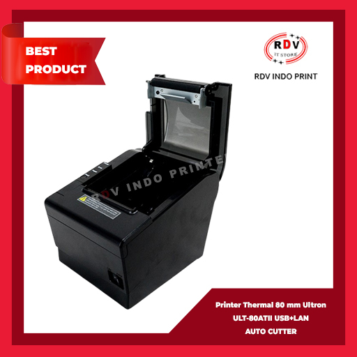 Jual Printer Kasir IWare 80MM Thermal Ultron ULT-80ATII USB+LAN AUTO ...