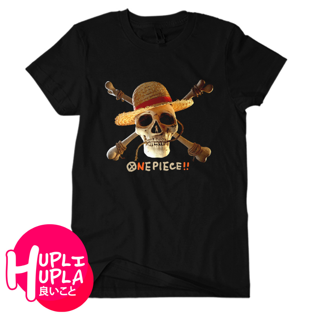 Jual One Piece Live Action Luffy Jolly Roger Kaos Bahan Soft Cotton