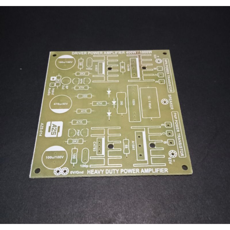 Jual PCB Driver Power Amplifier Power DTK 400W - 1000W 2 Tingkat