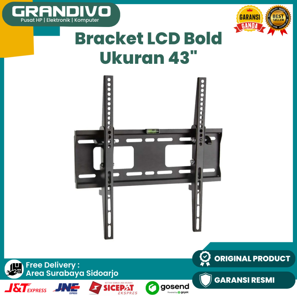 Jual Bracket Tv Led Inch Bracket Tv Bold Grandivo Shopee Indonesia