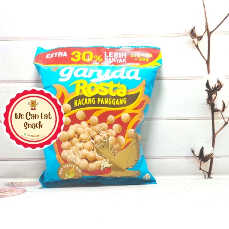 Jual Garuda Kacang Rosta Kacang Panggang 20gr 1 Renceng Isi 10