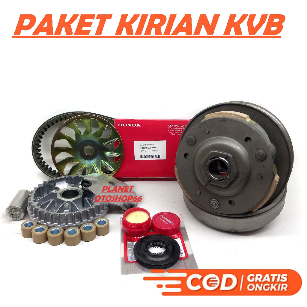 Jual PAKET KIRIAN KVB / PULLY ASSY / VANBELT ONLY / SEAL KRUK AS ...