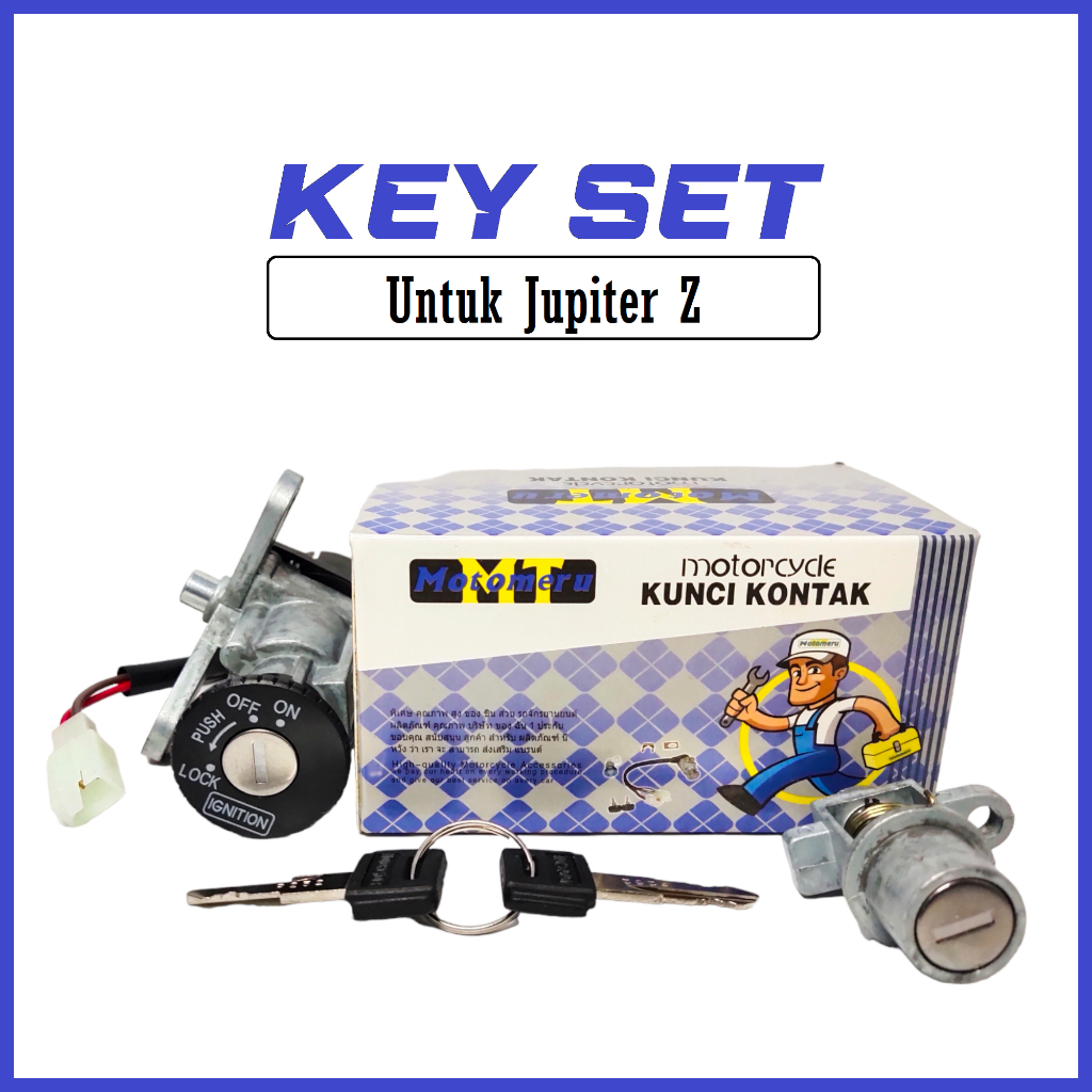 Jual Kunci Kontak atau Key Set JUPITER Z merek MOTOMERU
