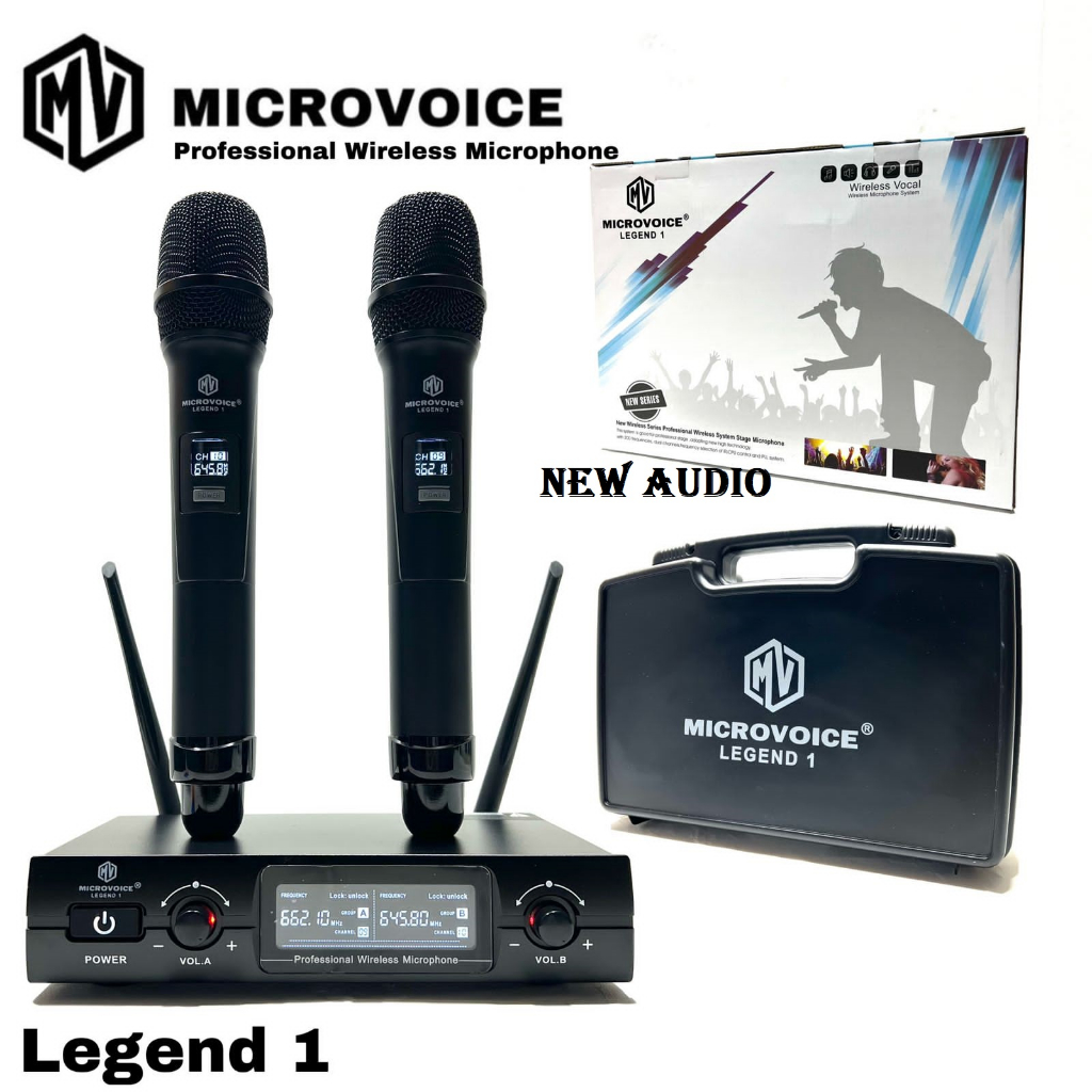 Jual Mic Wireless MicroVoice Legend 1 Original | Shopee Indonesia